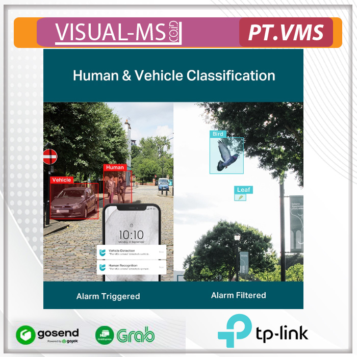 Kamera CCTV Ip cam Tp-link VIGI C420I 2,8 mm IR Turret Network Camera - Image 2