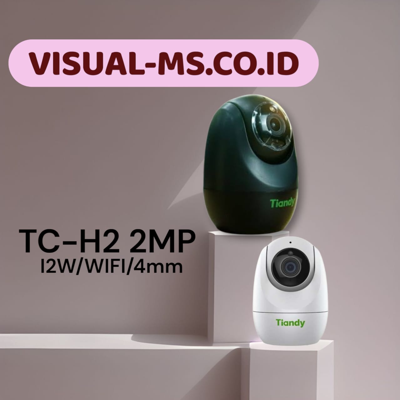 TIANDY TC-H2 2MP FIXED COLOR MAKER WIFI PT CAMERA 4MM