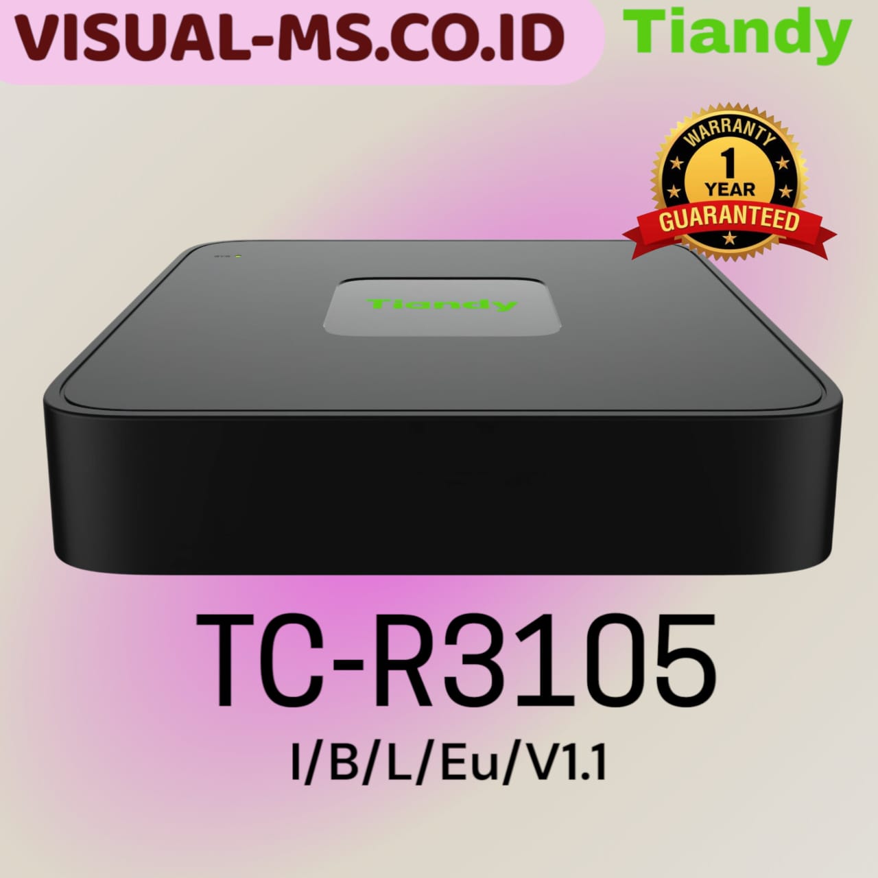 NVR Tiandy TC-R3105 I/B/L/Eu/V1.1