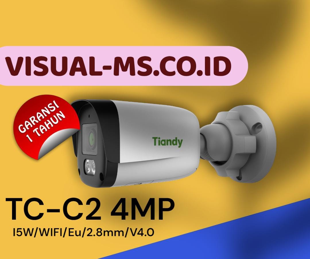 TIANDY TC-C2 4MP WIFI 2-WAY AUDIO FIXED BULLET CAMERA - VMS - Image 2