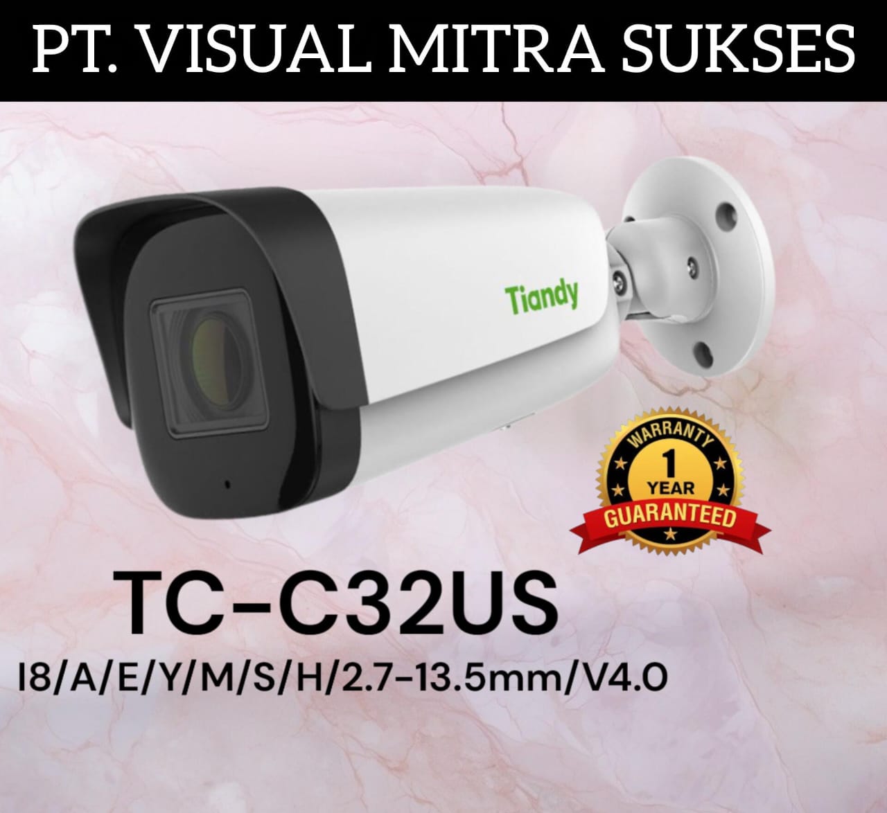 Tiandy TC-C32US Spec:I8/A/E/Y/M/S/H/2.7-13.5mm/V4.0 - VMS - Image 2