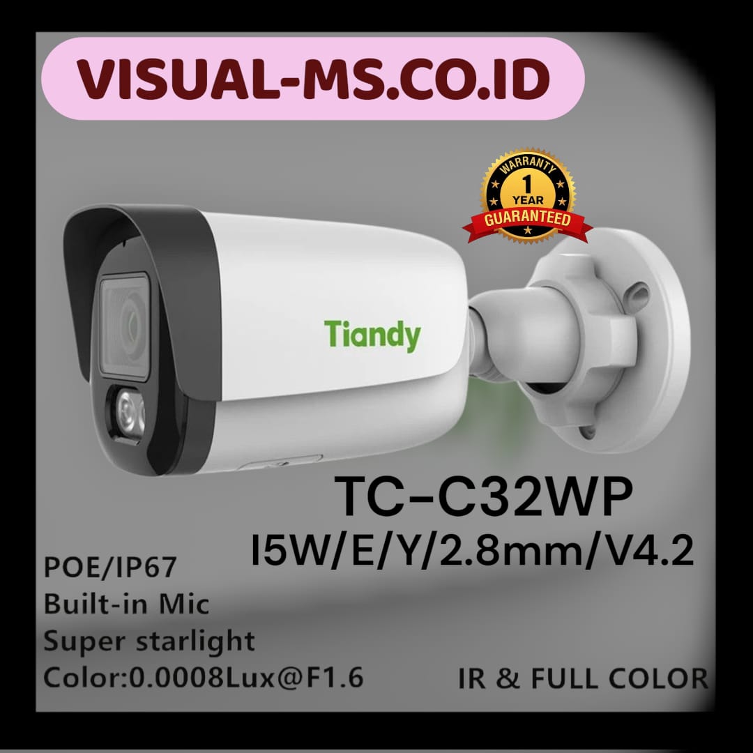Tiandy TC-C32WP Spec:I5W/E/Y/2.8mm/V4.2 -VMS - Image 2