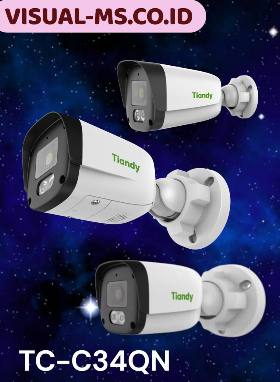 Tiandy TC-C34QN 4MP Fixed IR Bullet Camera - Image 3
