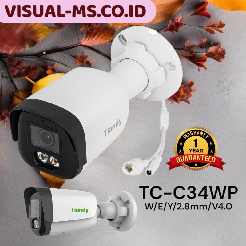 Tiandy TC-C34WP Spec: W/E/Y/2.8mm/V4.0