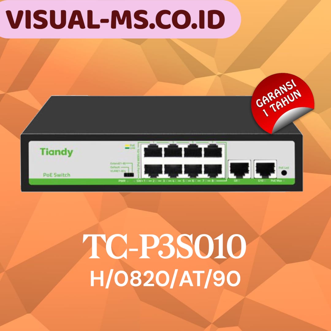 Tiandy Switch PoE TC-P3S010