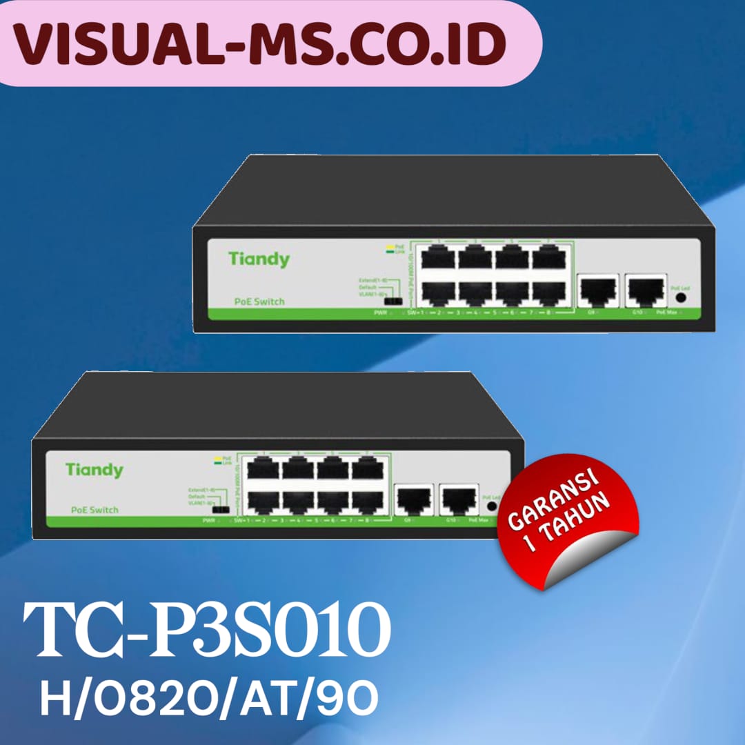 Tiandy Switch PoE TC-P3S010 - Image 3